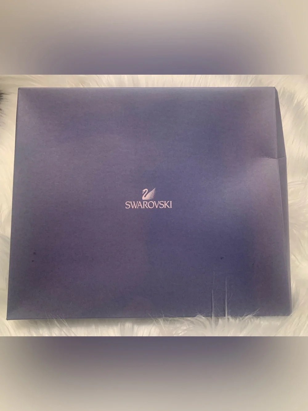 SWAROVSKI 100% Cashwool Vintage tan ladies oversized crystals scarf NIB